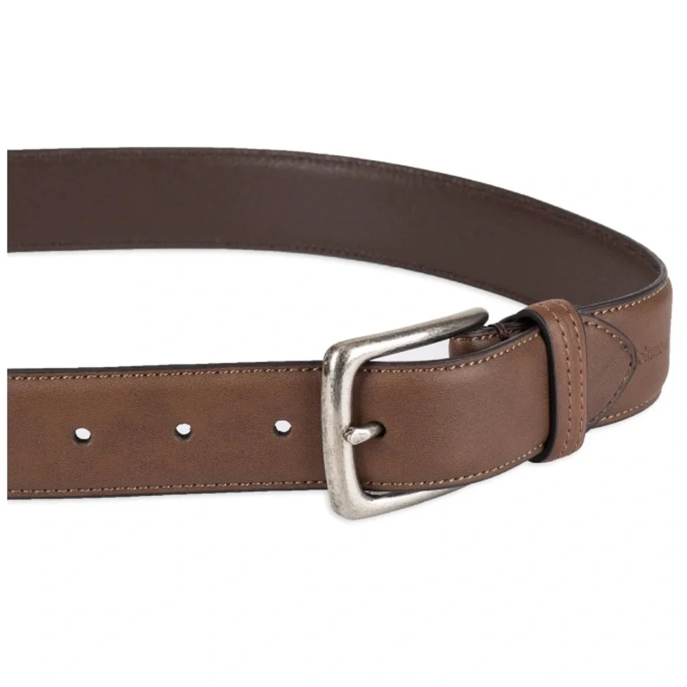 Columbia Men’s Trinity Logo Everyday Casual Dress Belt Leather Lining size 56